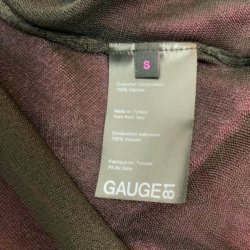 NWT Revolve Gauge81 Sebeta One-Shoulder Knitted Mini Dress - Picture 12 of 14